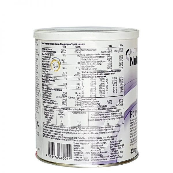 Hình ảnh sữa Nutrinidrink powder 430g