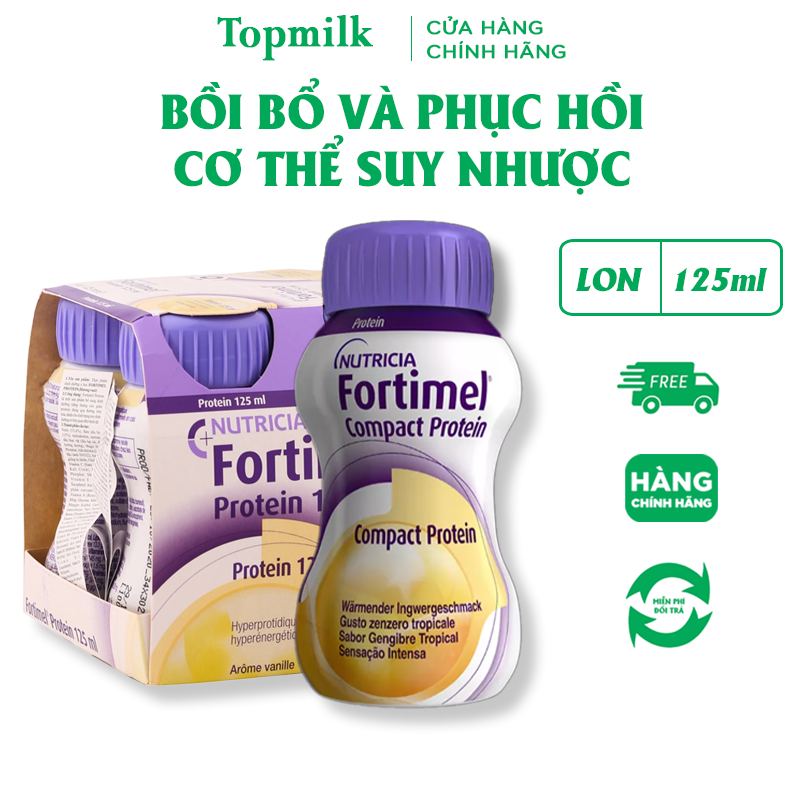 Fortimel Protein 125ml - Bồi Bổ Cơ Thể Suy Nhược