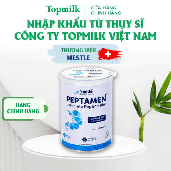 Sữa Peptamen cho người suy dinh dưỡng, kém hấp thu