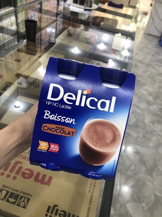 Sữa Delical tại cửa hàng