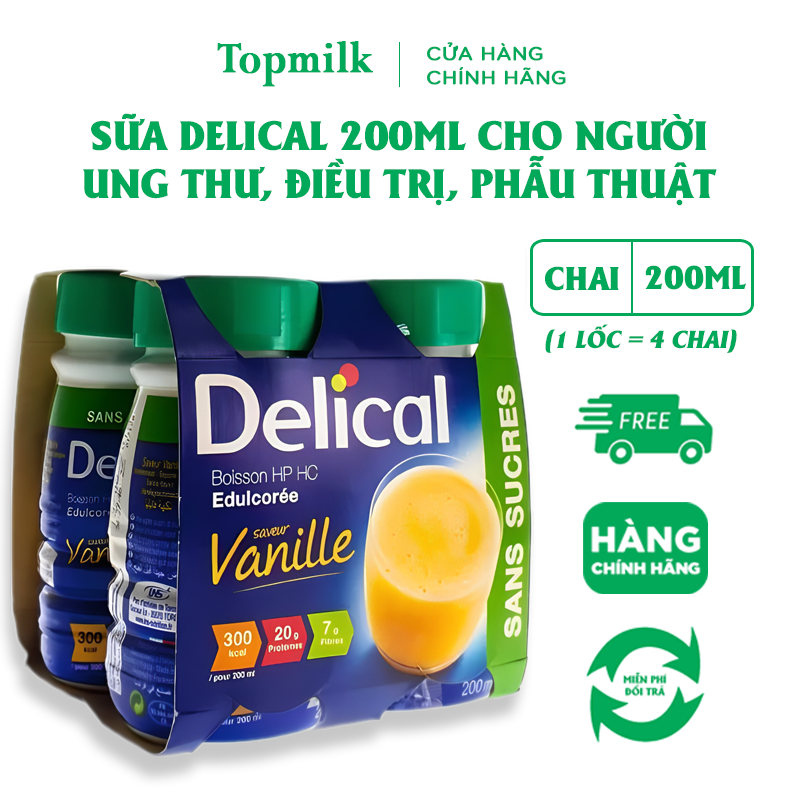 Sữa Delical 200 ml