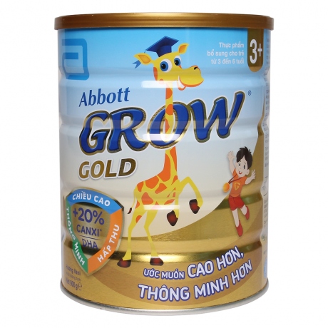 Sữa tăng chiều cao cho bé 6 tuổi Abbott Grow Gold 3
