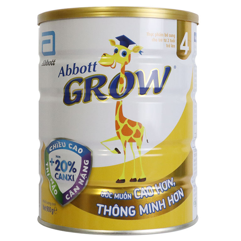 Sữa tăng chiều cao cho bé 7 tuổi Abbott Grow hươu cao cổ