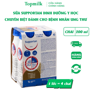 Sữa Supportan: Dinh Dưỡng Y Học Đặc Biệt Cho Bệnh Nhân Ung Thư