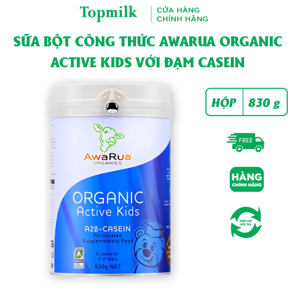 Sữa bột công thức AwaRua Organic Active