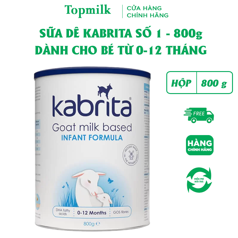 Sữa dê Kabrita số 1 800g