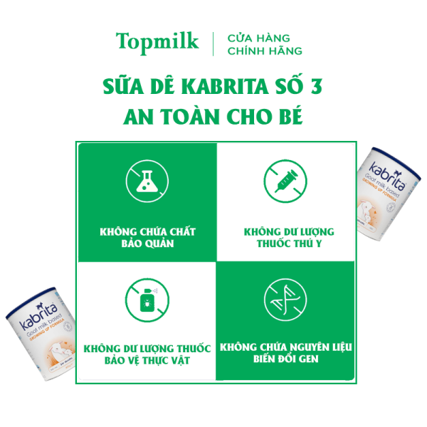 Sữa dê Kabrita số 3 800g