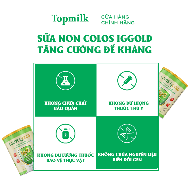 Sữa Non COLOS IgGOLD 450g 