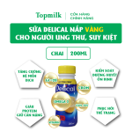 Sữa Delical Nắp Vàng 12g Đạm