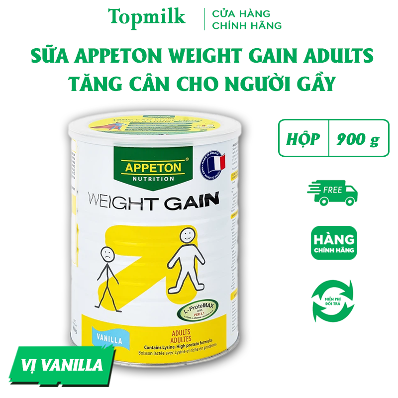 Sữa Appeton Weight Gain tăng cân