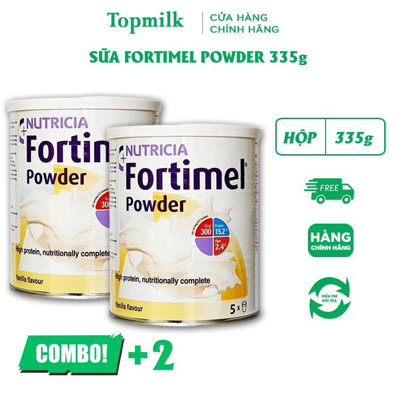 2 Hộp Sữa Fortimel Powder - Phục Hồi Sau Phẫu Thuật