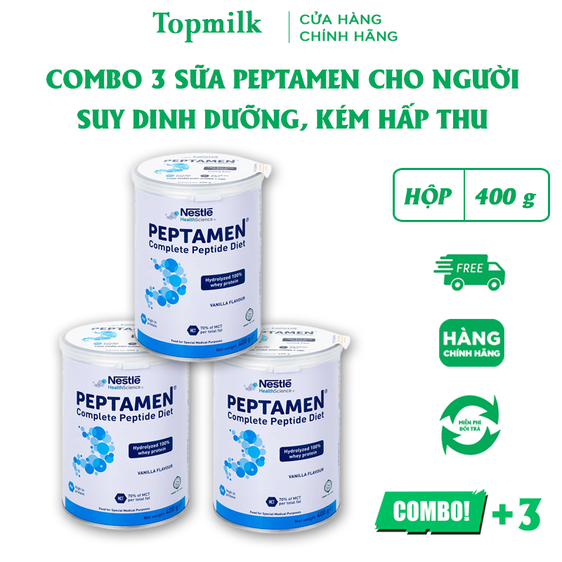 Combo 3 Hộp Sữa Peptamen