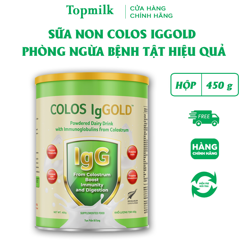 Sữa Non COLOS IgGOLD 450g cho người lớn và trẻ em