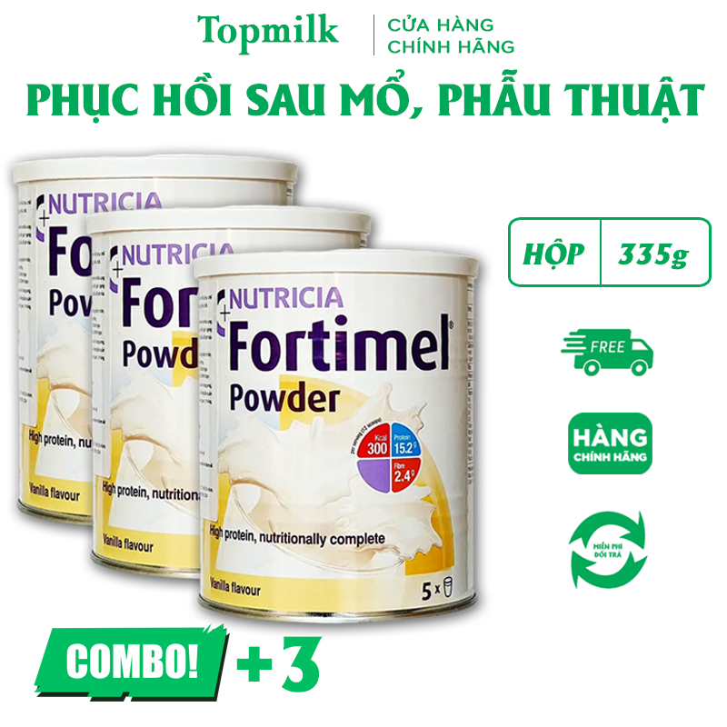 Fortimel Powder Combo 3 Hộp - Tăng Cường Sức Khỏe