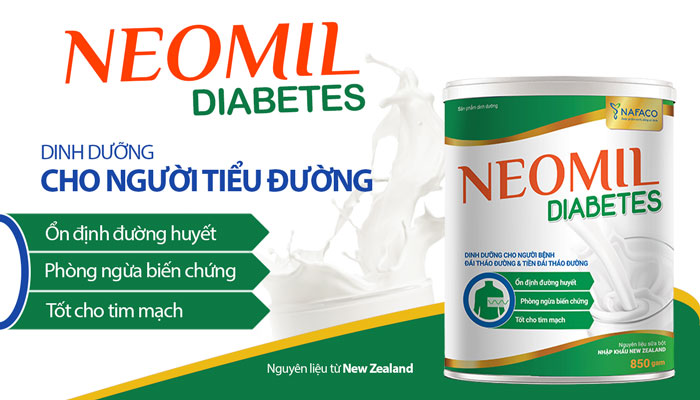 Sữa Neomil Diabetes 850g