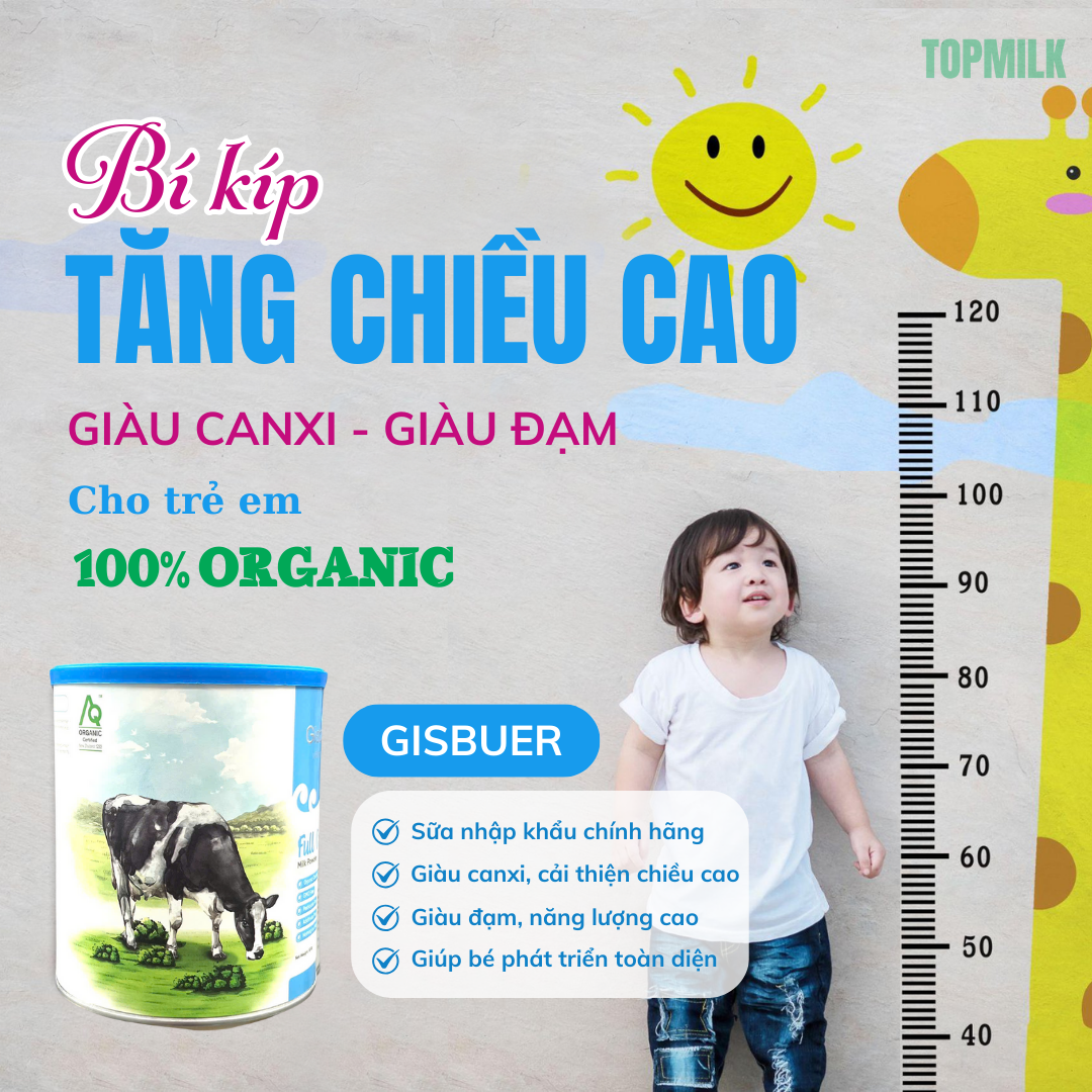 Sữa Gisbuer Organic