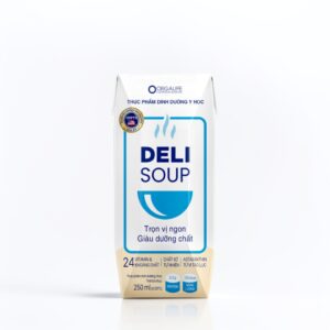 Delisoup 250ml – Súp Uống Dinh Dưỡng Giàu Vi Chất, Thay Thế Bữa Ăn Tiện Lợi