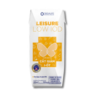 Leisure Low Iod 250ml: Giải pháp dinh dưỡng cắt giảm iod cho người tuyến giáp