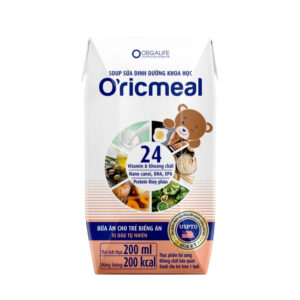 O'ricmeal - Giải Pháp Dinh Dưỡng Cho Bé Biếng Ăn Từ 1 Tuổi