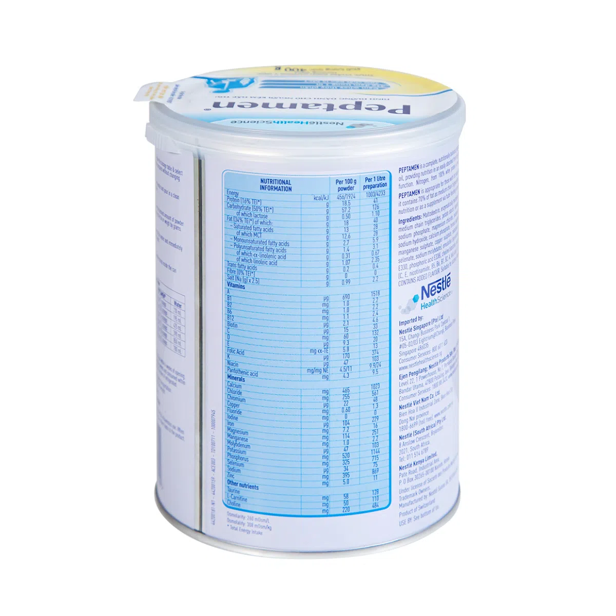Ảnh thật sữa peptamen mẫu mới