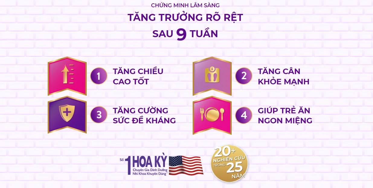 Sữa pediasure nước hiệu quả đã được chứng minh lâm sàng