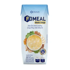 Fomeal Basic Soup: Giải pháp bổ sung và thay thế bữa ăn tiện lợi
